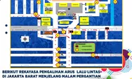 Berikut Rekayasa Pengalihan Arus di jakarta barat jelang malam pergantian tahun baru 2020