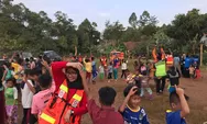 WMI Gelar Trauma Healing Bagi Anak-Anak Korban Terdampak Banjir dan Longsor di Desa Cileuksa Bogor, Jawa Barat