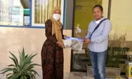 Bakti Alumni Kepada Sekolah Berikan APD Kepada SMP 1 Kwanyar Dalam Pencegahan Covid 19
