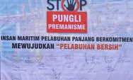 Insan Maritim Pelabuhan Panjang Komitmen Wujudkan Pelabuhan Bebas Pungli dan Premanisme
