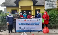 Kolaborasi Relawan Bekasi Salurkan Paket Makanan Untuk Warga Isoman di Durenjaya dan Margahayu Bekasi