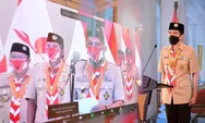 Presiden: Pramuka Harus Jadi Pelopor Disiplin Protokol Kesehatan