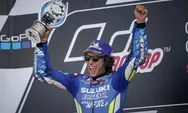 Berani Overtaking  Jelang Garis Finish, Alex Rins Juara Moto GP Silverstone