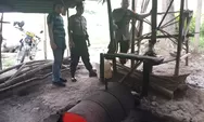 Polres Pohuwato Musnahkan Pabrik Cap Tikus di Karangetan