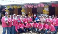Ridwan R. Arbie Pimpin Angkatannya Berikan Kue Ultah Untuk Guru Smansa Gorontalo Utara