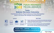 Pupuk Indonesia Luncurkan Program Kompetisi Jurnalistik