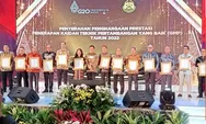 ANTAM Raih 11 Penghargaan Good Mining Practices 2022