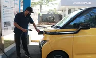 SPKLU PLN di Pelabuhan Merak Siap Layani Pemudik Mobil Listrik