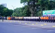 KAI Laksanakan Apel Gelar Pasukan Angkutan Lebaran 2023
