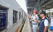 Kementerian BUMN Lepas 15 Ribu Peserta Mudik Bersama BUMN Moda Kereta Api 
