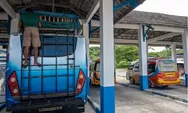 Larangan Mudik, Moda Transportasi Masal Berhenti Total