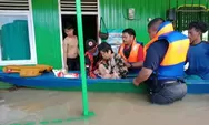 Ribuan Rumah di Kalimantan Selatan Terendam, Warga Diungsikan