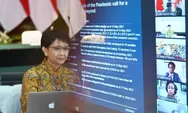 Pertemuan COVAX, Menlu Retno Dorong Peningkatan Kapasitas Produksi Vaksin