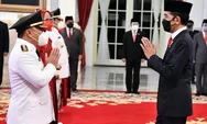 Lantik Gubernur dan Wagub Kalteng, Presiden Tekankan Penanganan Covid-19