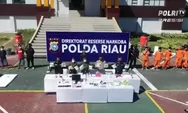 Polda Riau Bongkar Kasus Narkoba, Modusnya Bikin Geleng-geleng