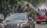 Patroli Sambil Semprot Disinfektan, Wali Kota Bogor: Ini Sebagai Pesan Bahwa Situasi Genting
