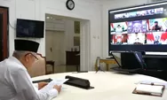 Pimpin Rakor Covid-19 di Jawa Tengah, Wapres: Percepat Penyaluran Bansos