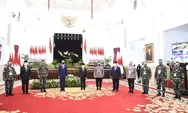 180 Pati TNI-Polri Terima Arahan Presiden RI
