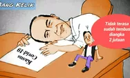 Karikatur: Covid-19 di Indonesia Tembus di Angka 2 Jutaan