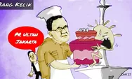 Karikatur: Ultah DKI Jakarta di Tengah Pandemi Corona