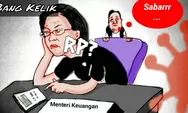 Karikatur: Dampak Pandemi Corona vs Sri Mulyani
