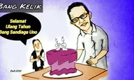 Karikatur: Selamat Ulang Tahun Sandiaga Uno