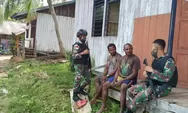 PERERAT TALI PERSAUDARAAN, TNI KUNJUNGI WARGA DI TAPAL BATAS