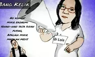 Karikatur: Heboh Pernyataan dr Lois tentang Corona