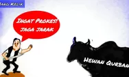 Karikatur: Ingat Protokol kesehatan di Hari Raya Idul Adha