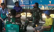 Melalui Anjangsana, Satgas Yonif 512/QY Himbau Masyarakat Perbatasan Patuhi Prokes