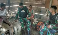 Melalui Anjangsana, Satgas Yonif 512/QY Gali Potensi Wilayah Di Ujung Timur Indonesia