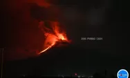 Gunung Lewotobi Laki-laki Meletus Dahsyat dan Berdentum Keras, Abu Vulkanik Capai 4 Km Hingga Terdengar ke Larantuka