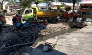 DPU Kota Semarang Lakukan Perbaikan Drainase Bundaran Bubakan