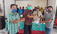 BPBD Kota Semarang Serahkan Bantuan Untuk Korban Terjangan Ombak Tambaklorok
