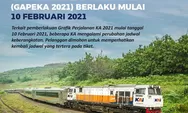 KAI Tingkatkan Kecepatan dan Kurangi Waktu Tempuh di Gapeka 2021