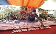 Pedagang Bunga di Semarang Banjir Order Jelang Pelantikan Hendi-Ita