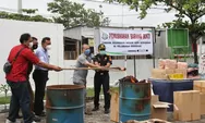 Kejari Semarang Musnahkan Barang Bukti Tindak Pidana Kepabeanan dan Cukai