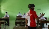 Hari Ke Dua Uji Coba PTM, Ganjar Tinjau MTs N 1 dan MAN 1 Kota Semarang