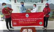Charoen Pokphand Foundation Salurkan Bantuan Makanan Siap Saji Fiesta Ready Meal 2.800 Paket dan Telur di Semarang