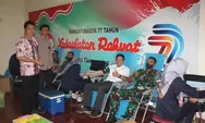 Donor Darah HUT ke-77 KR, Wujud Partisipasi dalam Kemanusian