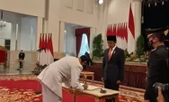 Presiden Jokowi Lantik Gubernur dan Wagub DIY Periode 2022-2027