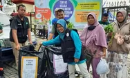 Tukar Sampah Dengan Sayuran di HPSN Klaten