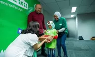 Ribuan Anak Mitra Pengemudi Rayakan HAN dengan Sepatu Desain Khusus Gratis dari Grab