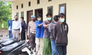 Simpan Senjata Gir di Jok Motor, 4 Remaja di Imogiri Diamankan