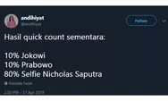 Hasil Quick Count Ala Netizen Ini Bikin Senyum-Senyum Sendiri
