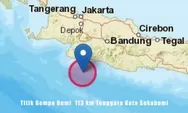 Gempa Berkekuatan M 5,5 Guncang Sukabumi, Getarannya Terasa Hingga ke Tasikmalaya