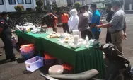 Kejari Kabupaten Tasikmalaya Musnahkan Barang Bukti, Didominasi Narkotika