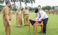 Penandatanganan Perjanjian Kerja dan Target Kinerja PPPK Guru Kota Tasikmalaya