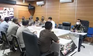 Forkopimda Ciamis Dengarkan Arahan Kapolri Jenderal Polisi Listyo Sigit Prabowo