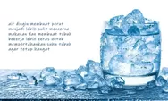 Ketahui Risiko Sering Minum Air Dingin Saat Buka Puasa